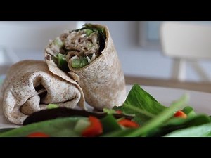 How to make tuna salad wraps