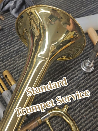 Trumpet Repair: Fixing a Broken Brace and Bell Work