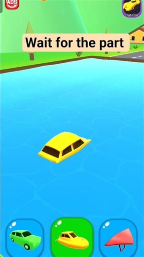Car Sinks in Water 😱 No Escape! Viral Game Moment #shorts#gaming