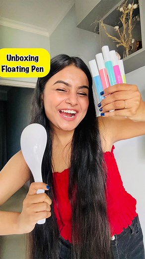 1.3M views · 8.3K reactions | Float or Flop ?  . . . #floatingpen #crafteraditi #unboxing #ASMR #satisfyingsound #reels #funnyreels #comedyvideos #relatable #viralhacks #craftideas | Crafter Aditi | Facebook
