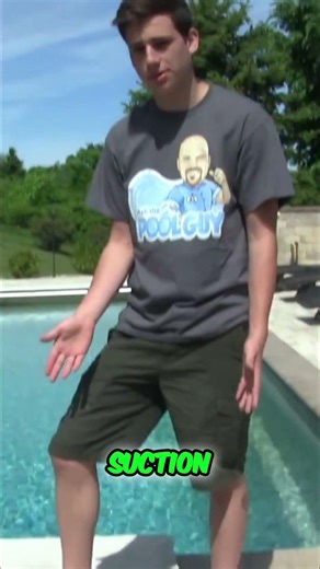 Silent Vacuuming: Pool Cleaning Made Easy! #shorts