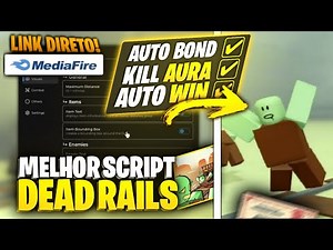 MELHOR SCRIPT DEAD RAILS 2025 | TRILHOS MORTOS: DELTA & FLUXUS | AUTO FARM & KILL AURA SEM KEY