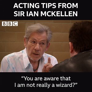 40M views · 419K reactions | Sir Ian, Sir Ian, Sir Ian’s acting masterclass. ❤️ | BBC Comedy | Facebook