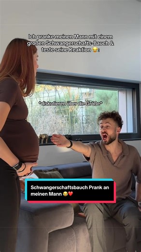 Schwangerschaftsbauch Prank: Meine Reaktion des Mannes