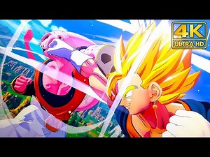 Goku & Vegeta Potara Fusion | Super Vegito VS Super Buu (4K Ultra HD) | DRAGON BALL Z: KAKAROT (PS5)