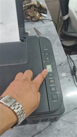 E04 Error in Canon Pixma? Fix in 60 Seconds! 🚀 #shorts #shots #e04 #canong2012 #techshorts