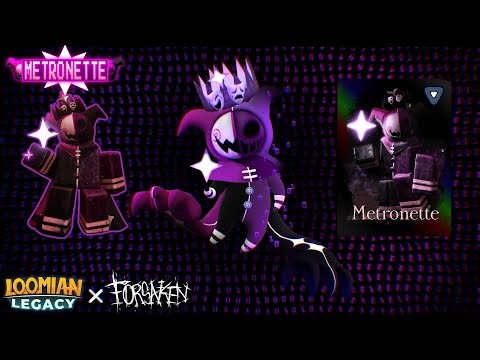 Metronnette Noli Skin Gameplay | Forsaken X Loomian Legacy Collab
