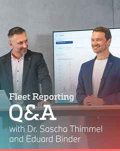 Revolutionise your fleet management with our cutting-edge #AlphabetAIAssistant! 🚀 In a short Q&A, Sascha Thimmel, Head of Costumer Channels and Digital Commerce, and Eduard Binder, Product Owner Reporting & Analytics, demonstrate vividly how this innovation simplifies your mobility. The Alphabet AI Assistant is an intuitive tool that helps fleet managers quickly navigate complex data, turning it into actionable insights. It boosts efficiency, saves time, and facilitates informed decision-making