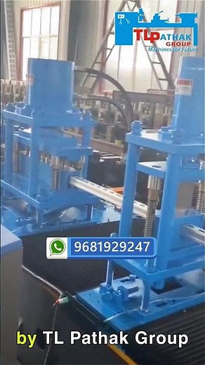 Solar Strut Channel Forming and Punching Machine by TL PATHAK GROUP