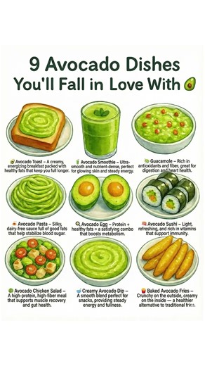 🥑 10 Delicious Ways to Enjoy Avocado (Nutritious + SO Tasty!) 🥑