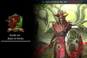 Guide sur Balar le Perdu artefact et maîtrise