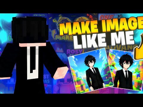 Minecraft how to make image like ft.‪@Zapnowplayz‬