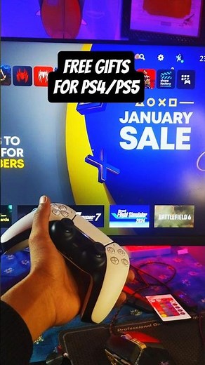 PS5 & PS4 Users Get FREE Gifts 🎁 | 12 Redeem Codes + FREE Game 😱 #ps5 #ps4 #gamer