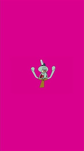SpongeBob SquarePants Squidward's Speech Pink Screen #spongebobsquarepants #memes #funny