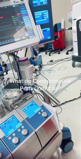 What do Cardiovascular Perfusionist do? #perfusionist