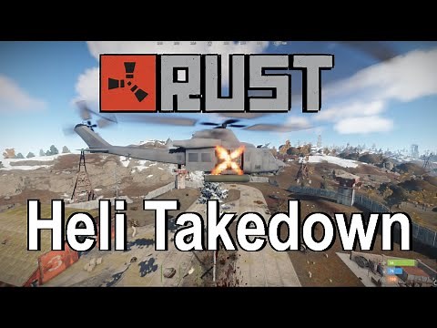 Rust Heli! How to take down the Patrol Helicopter (2021)