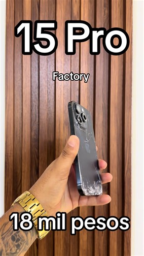 Video de Luisito_IPHONE_ALTAGAMA (@luisito_iphone_altagama) relacionado con “IPhone 15 Pro”