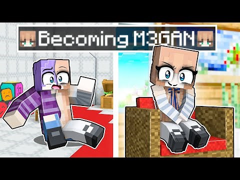 Becoming M3GAN In Minecraft!