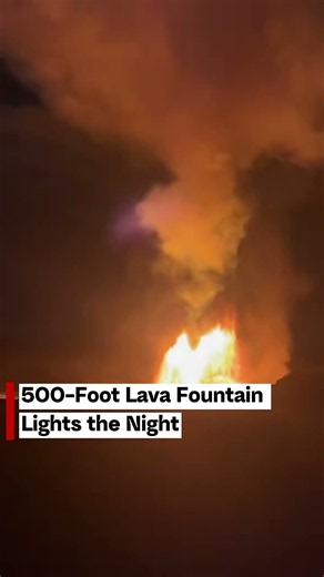Kīlauea Episode 52 Breaks the Night #shorts #kilauea #kilaueavolcano