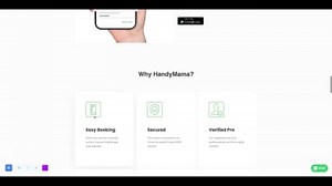 A custom animated React landing page with smooth, modern effects