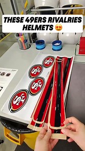 Rate these helmets from 1-10 ⤵️ (via San Francisco 49ers) | NFL on Prime