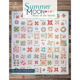 Summer Moon Book | Carrie Nelson of Miss Rosie's Quilt Company #ISE-927