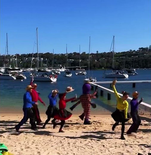 The Wiggles Having Fun At The Beach #thewiggles