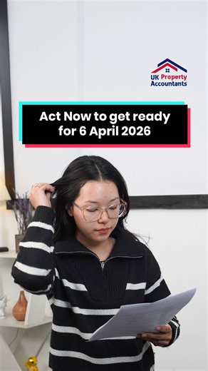 Got a HM Revenue & Customs MTD letter? Here’s what it means. From 6 April 2026, people in Making Tax Digital (MTD) for Income Tax will no longer file Self-Assessment through the HMRC online tax return or paper forms. You must: ✔️ Get MTD compatible software ✔️ Sign up for Making Tax Digital (HMRC won’t register you automatically) This video explains what the HMRC MTD letter means and how to prepare early. #HMRC #MakingTaxDigital #MTD #UKTax #HMRCLetter #UKPropertyAccountants #UKPA #MTDforlandlor