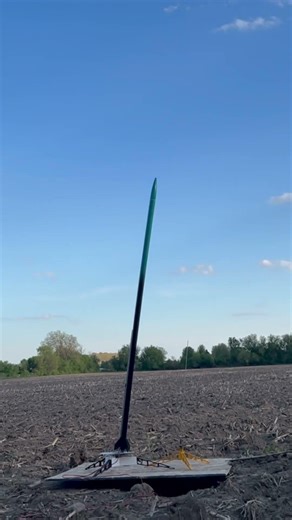Six Foot Tall Model Rocket Launch!