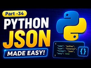 Python JSON Tutorial 🔥 | Parse, Read, Write & Convert JSON in Python with Examples