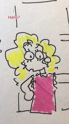 Marjorine's Arrival at the Slumber Party