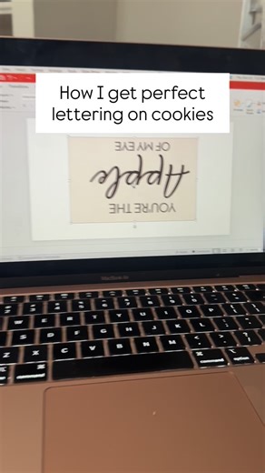 6.3K views · 397 reactions | Ever wonder how cookie lettering looks this crisp? It’s all about the right setup, icing consistency, and a steady hand (plus a lot of practice). Here’s a peek at my full projector setup and piping process from start to finish. Comment PROJECTOR if you want the link to my exact setup! | The Cookie Curator, LLC | Facebook