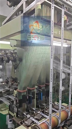 How high-speed jacquard elastic is actually made #factory #machinery #textile #sktrims