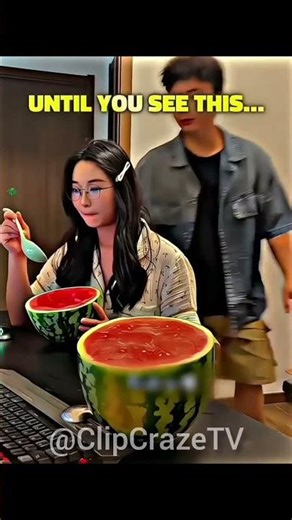 "OMG! Fastest Watermelon Eater Ever? 🍉😱 #shorts #viral"