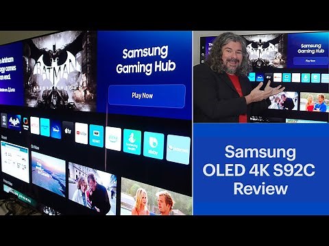 Samsung 65" OLED 4K Smart TV S92C Review