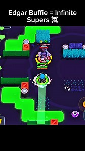 Infinite Edgar Supers Glitch in Brawl Stars!