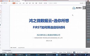 鸿之微数据云·选你所想