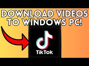 How to Download TikTok Videos Directly to Your Windows PC (Full Guide) 2025!