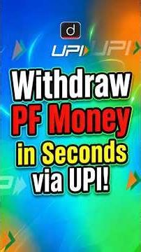 EPFO 3.0 Explained | PF Rules & UPI Option | Drishti IAS English #shorts #UPSC #money #PF #EPFO