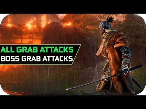 Sekiro Shadows Die Twice Grab Attacks Animations