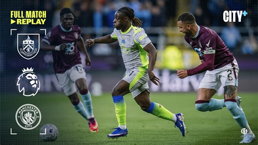Full-match replay: Burnley v City