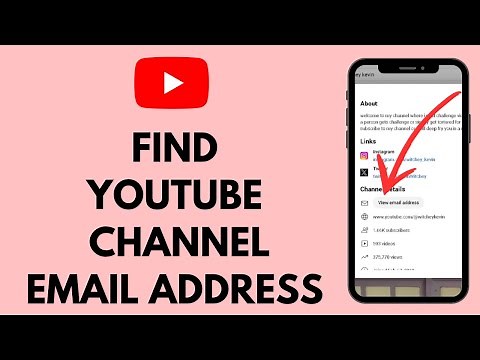 How To Find YouTube Channel Email Address (Quick & Easy!)