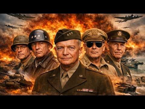 The 5 American Generals Who Defined the U.S. Army in WW2