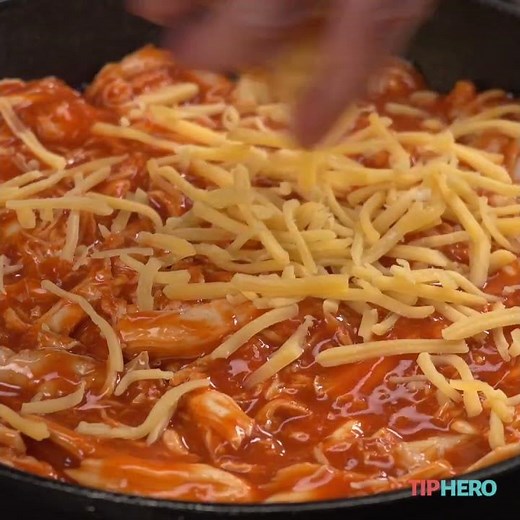 Easy Buffalo Chicken Dip