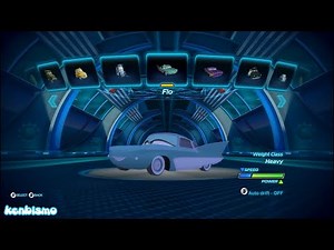 Flo race at Mountain Run, Cars 2 The Video Game PC Gameplay 1080p HD