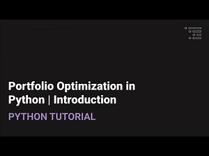 Portfolio Optimization in Python | Introduction