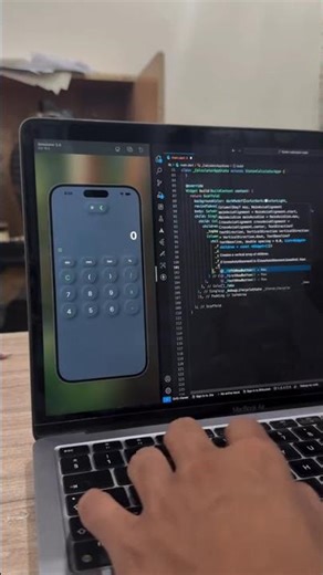 Animated Calculator App ✨🚀 #shorts #coding #programming