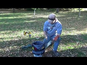 Trapping Bucket Setup