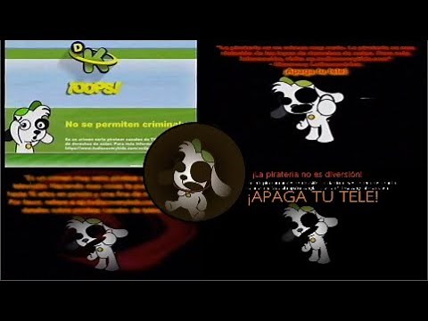 Evolution of discovery kids anti-pirated screens 1996 - 2021