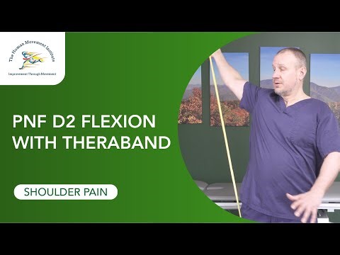 PNF D2 Flexion with Theraband
